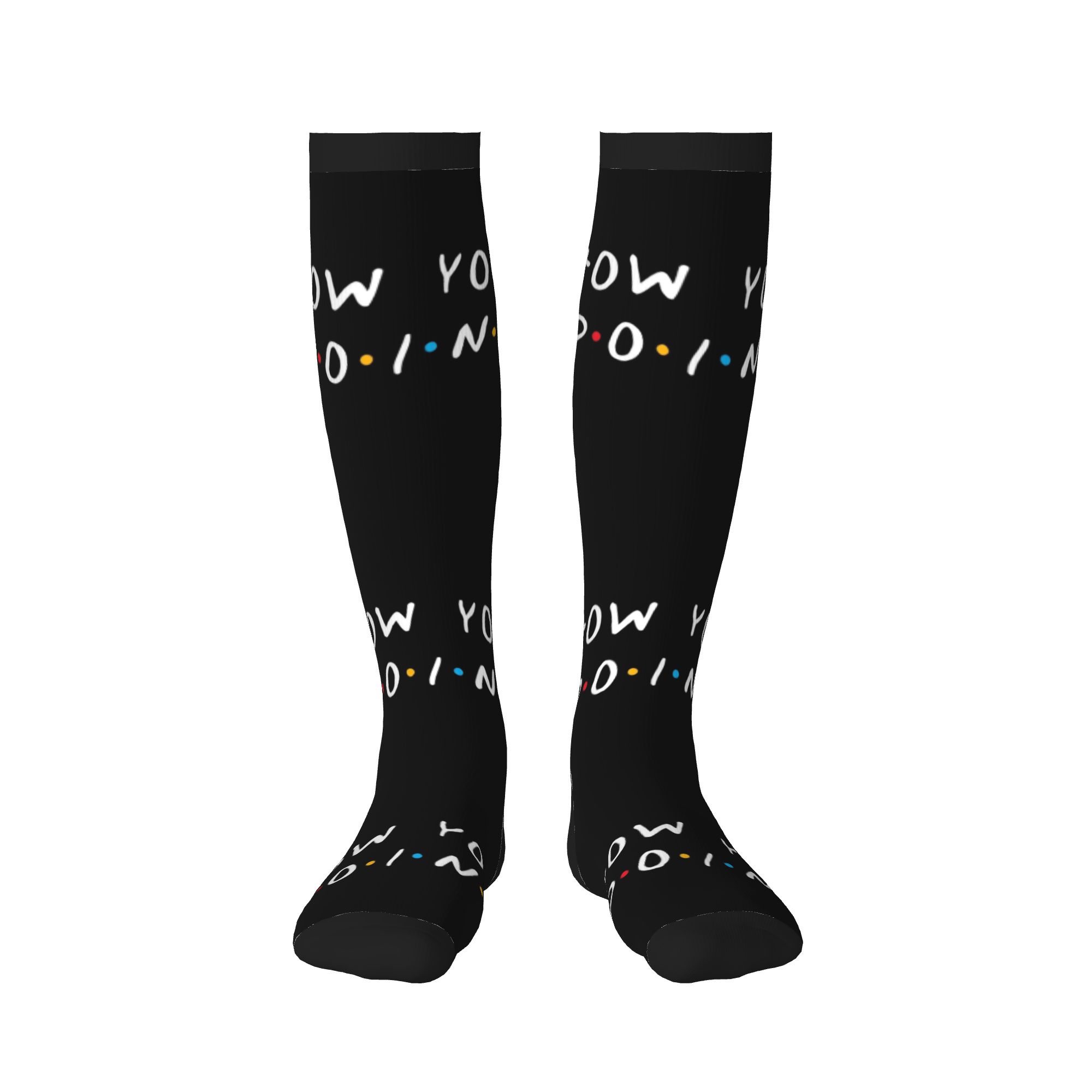 ノベルティプリントテレビ番組フレンズ面白い引用柄ソックス女性 - No Show Sock Women のレビューと価格